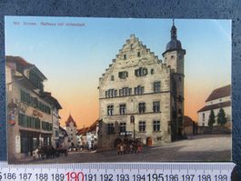 SURSEE RATHAUS MIT UNTERSTADT BELEBT LU AK