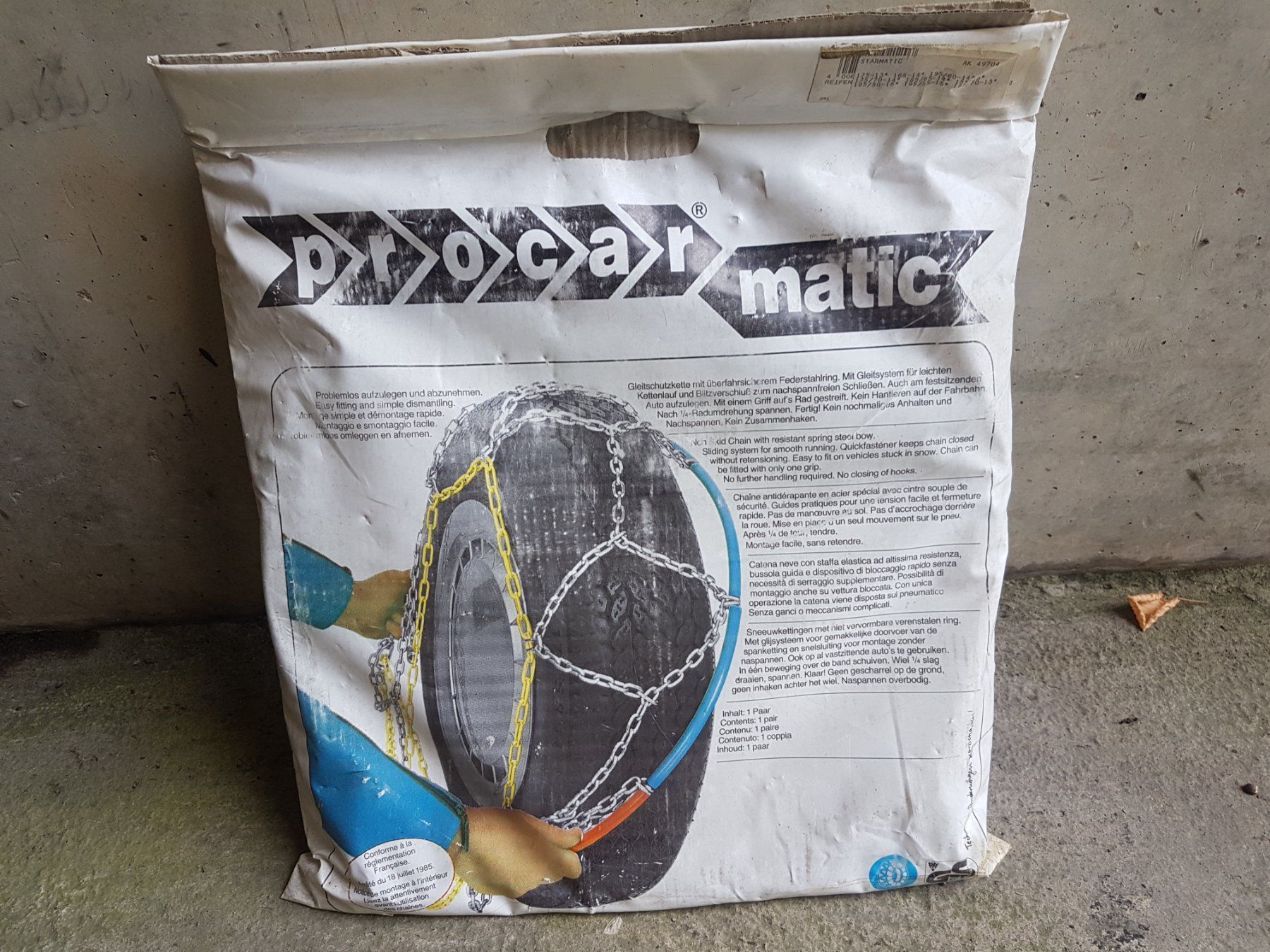 Catene da neve: Schneeketten Starmatic 13" 14" 15" – Nuovo e nell'imballaggio originale da Lützelflüh-Goldb venduto da Guemseli