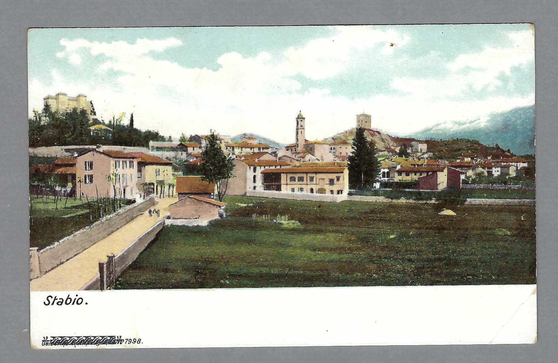 Cartoline postali: 1910, STABIO, BELLA CROMOLITO. – Usato da Pura venduto da ulisse1957