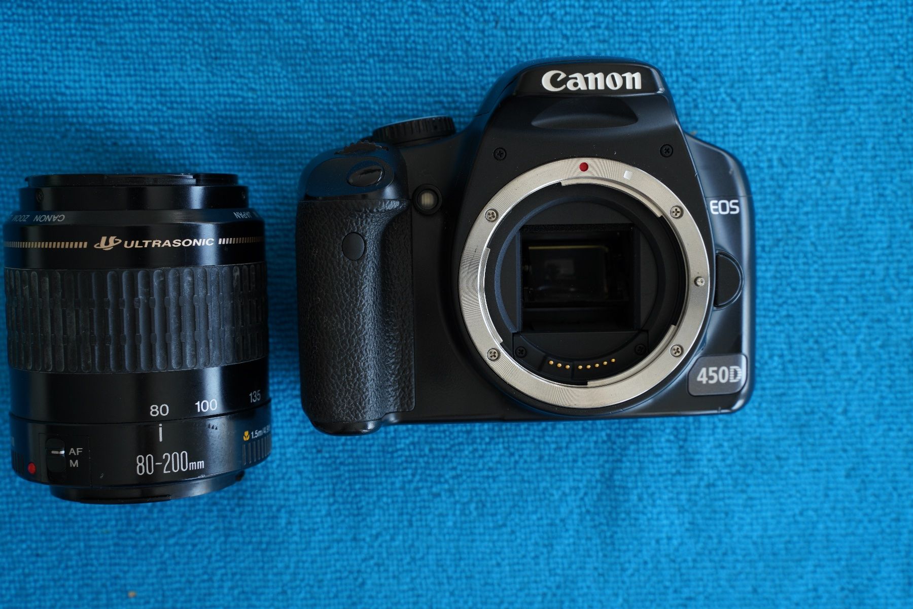 Canon Fotocamera: Canon EOS 450D - 80-200mm – Difettoso da Dagmersellen venduto da sim_zqh8
