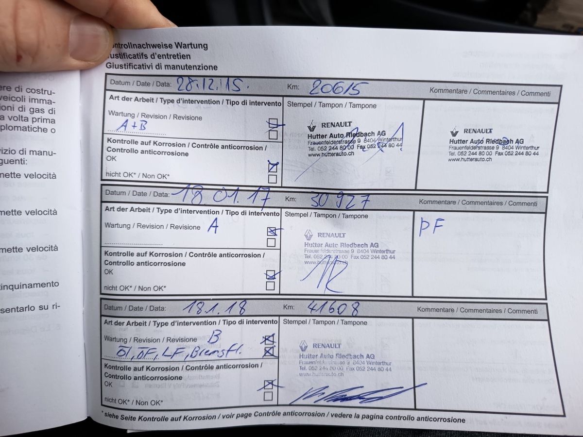 Renault Automobili: Renault Megane frisch ab MFK – Usato da Rorschach venduto da rebi1234 4