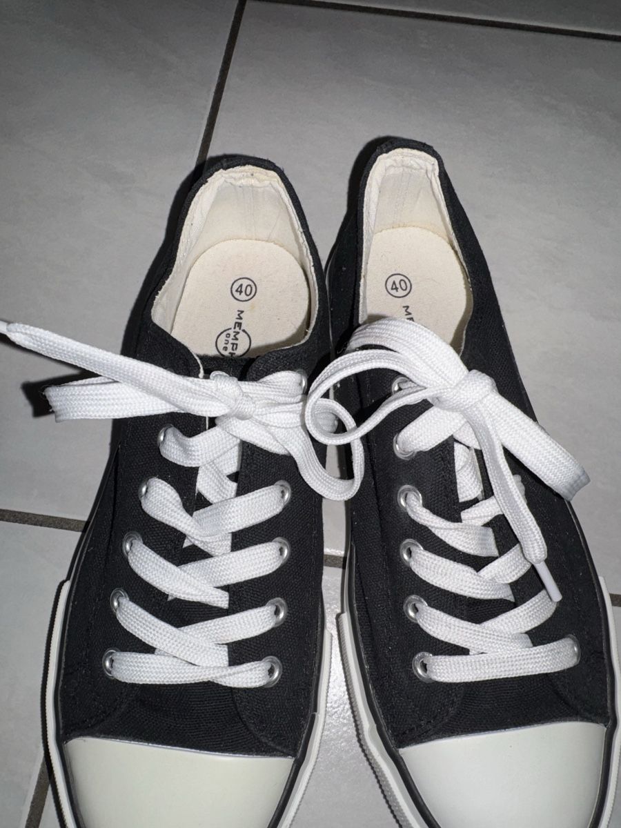 Scarpe da donna: Schwarze Stoffschuhe, Grösse 40 – Usato da Hergiswil NW venduto da kaufe_bei_kaufmann 3