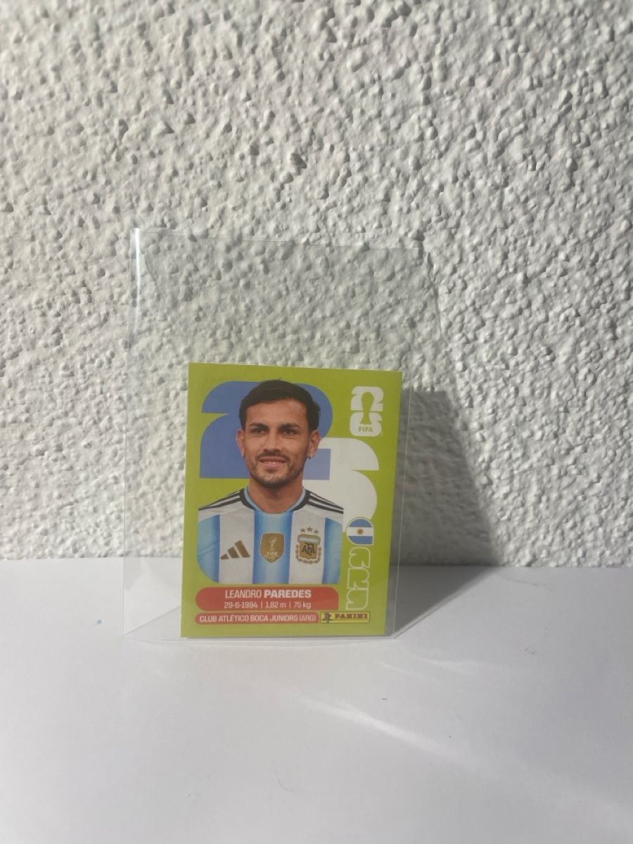 Panini Cartes à collectionner: Fussball Sticker Panini Leandro Paredes Argentinien Grösse 2 – Neuf (Voir description) à Sargans par Didis