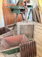 alte Obstpresse inkl. Raspel