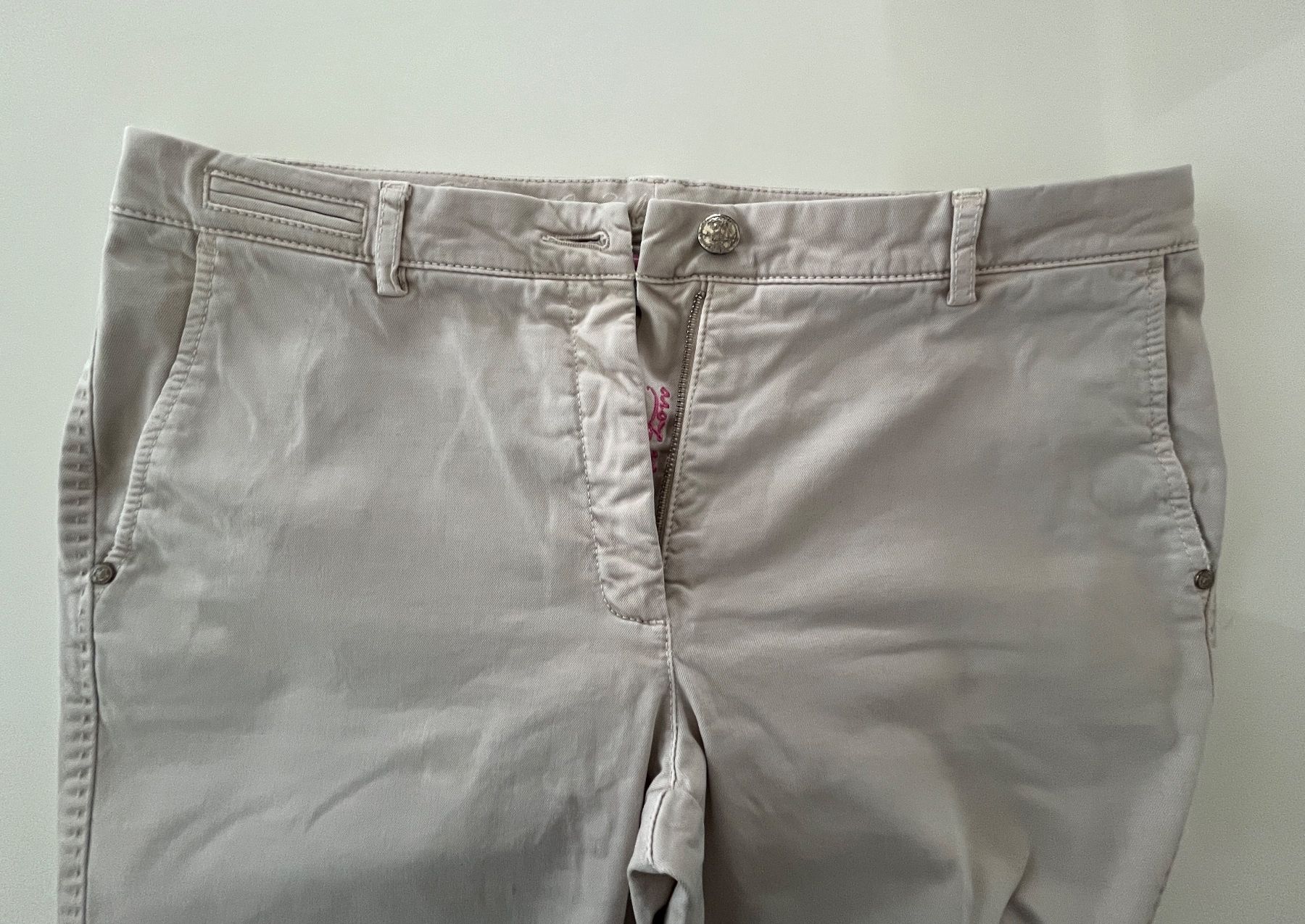 Cambio Jeans: Damen-Jeans von CAMBIO, Gr. 40, beige – Nuovo (secondo la descrizione) da Burgdorf venduto da wiwy51 2