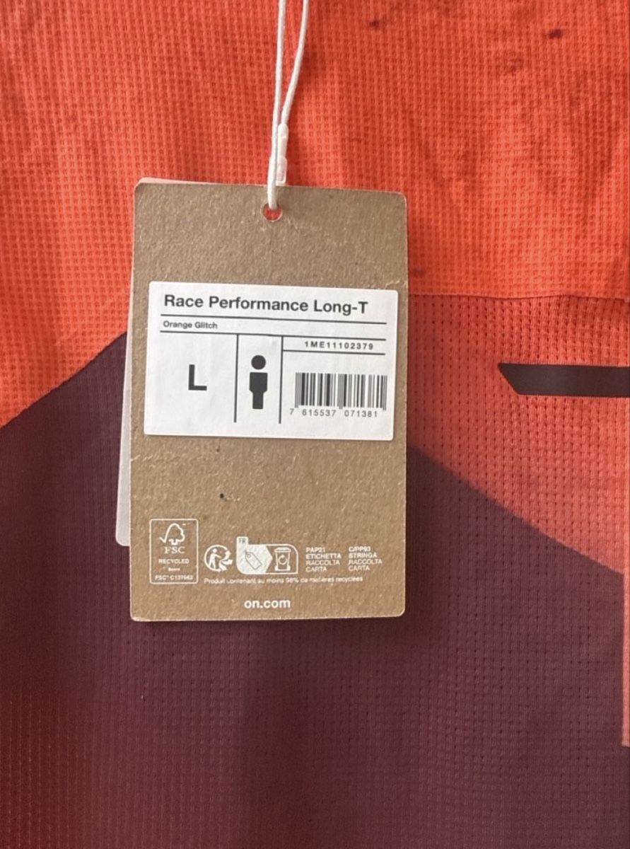 On T-shirt: On Running Race Performance Long-T Taille L – Nuovo e nell'imballaggio originale da Champlan venduto da YForter 2