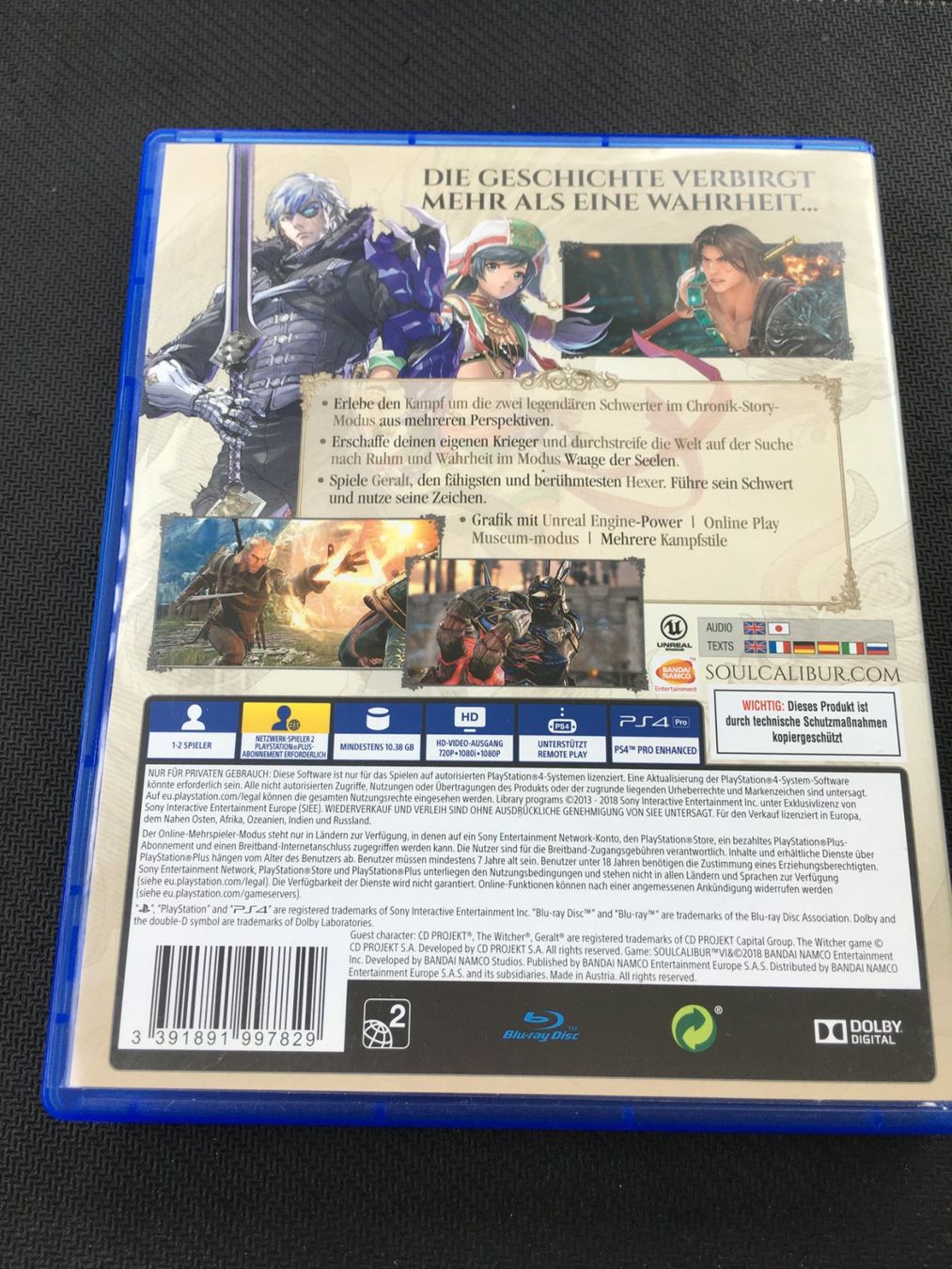 Sony Spiele: Soulcalibur VI - PS4 / Playstation 4 – Gebraucht aus St.Gallen von Punktchen01 1