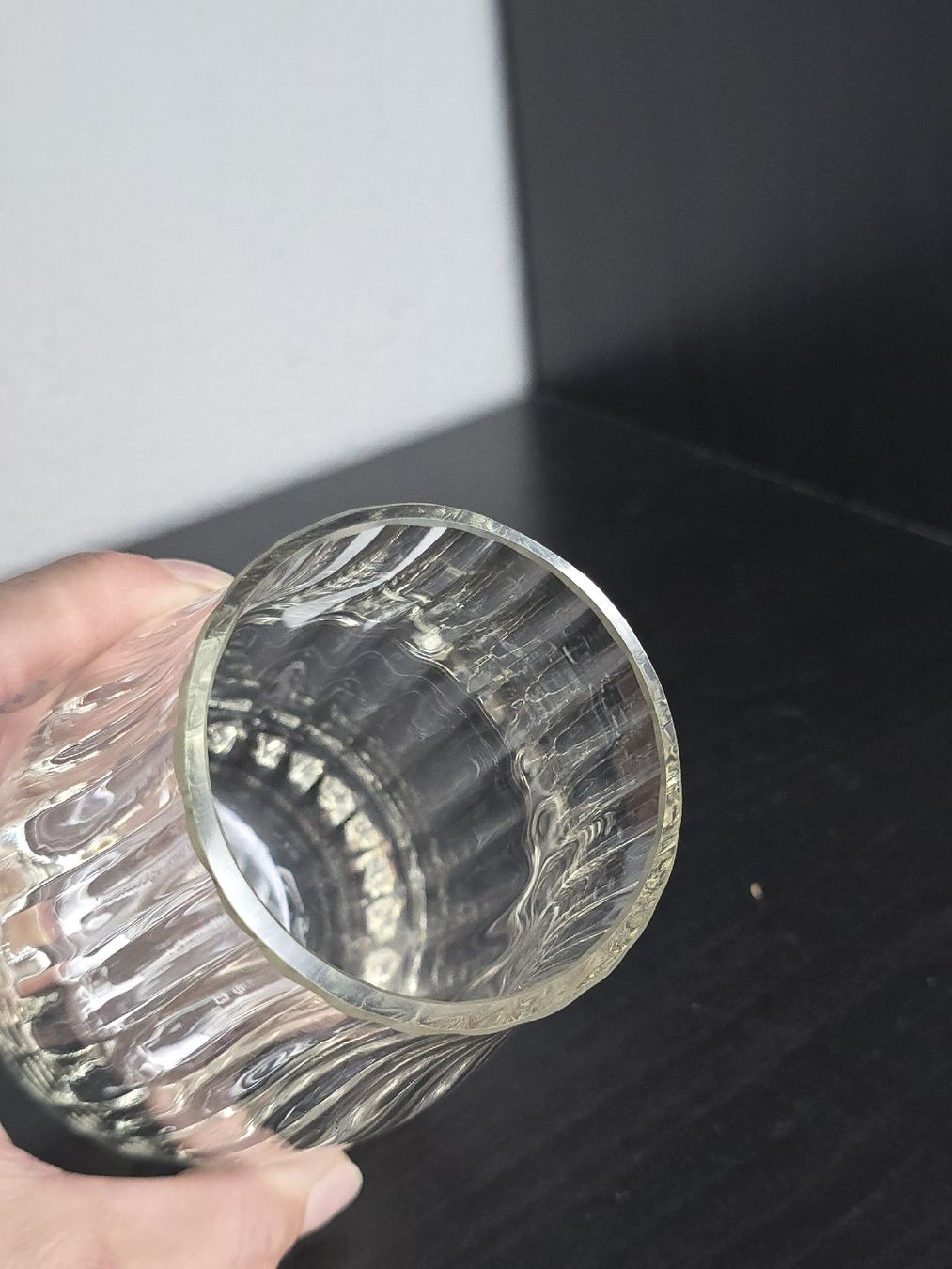 Gläser: grosses Coktailglas oder Vase Uranglas  – Gebraucht aus Flamatt von Tyrael01 4