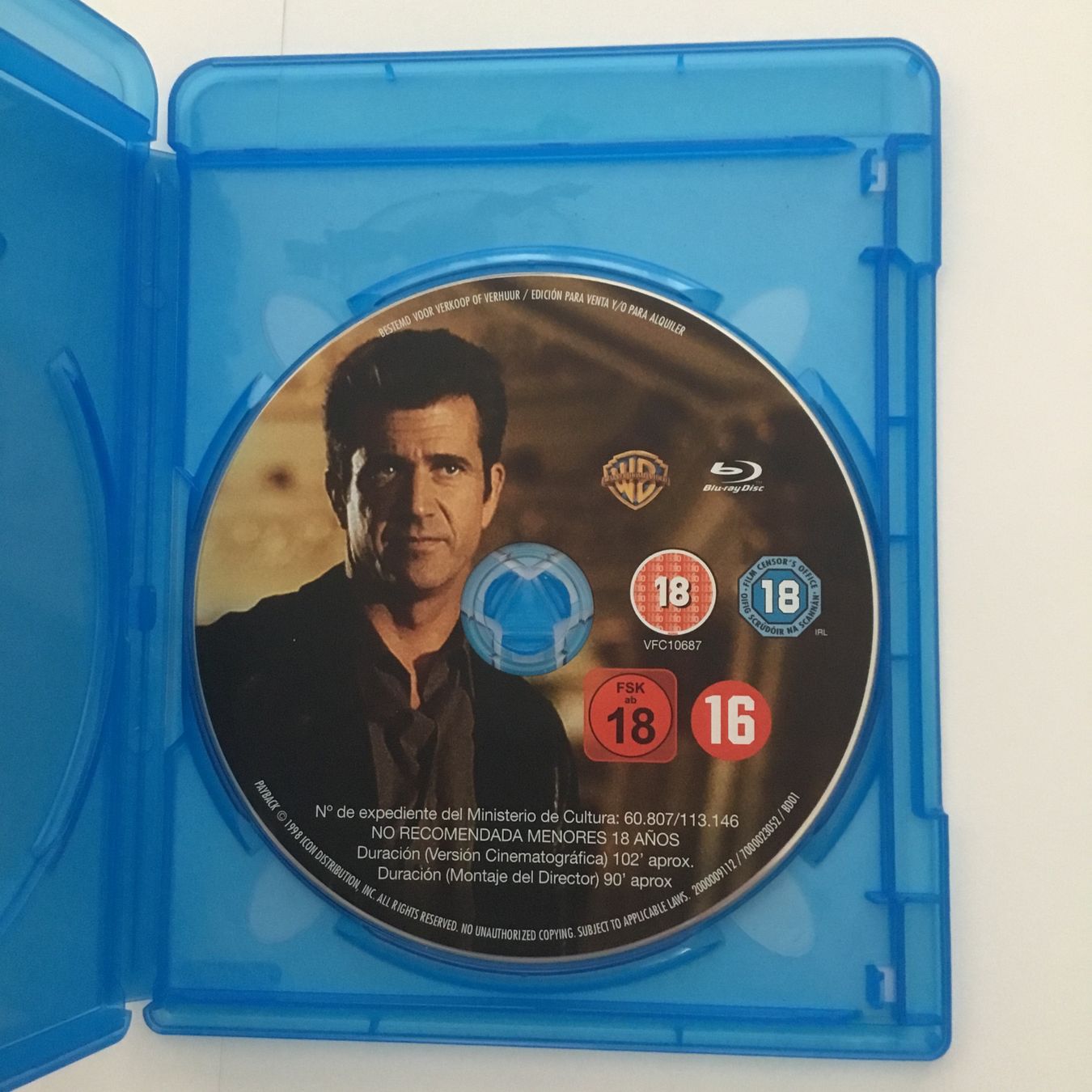 Tutti i DVDs: Payback - Blu Ray - Neu Wertig – Nuovo (secondo la descrizione) da Blauen venduto da sternchen66 2