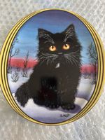 Zierschale Katze "Minouche" Suzanne Klee 1995 104 A guter Zu