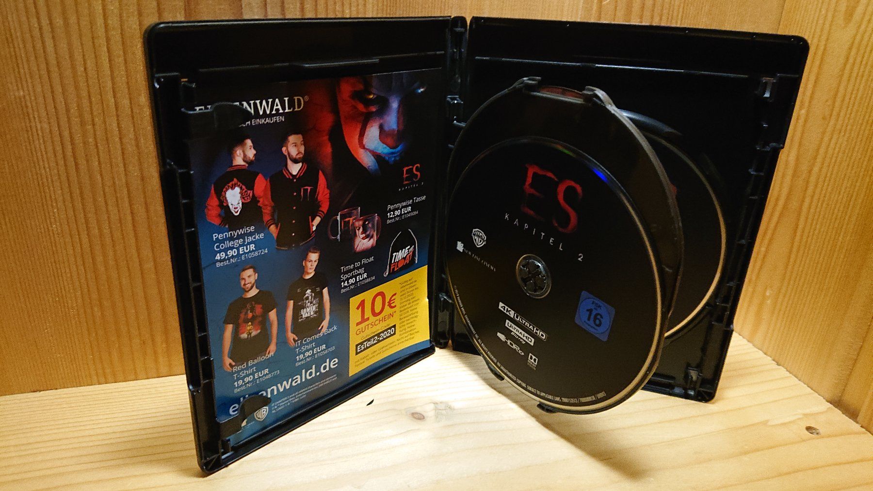 Alle DVDs: ES KAPITEL 2 auf 4K UHD Blu-Ray – Gebraucht aus Wilderswil von Exebub 2