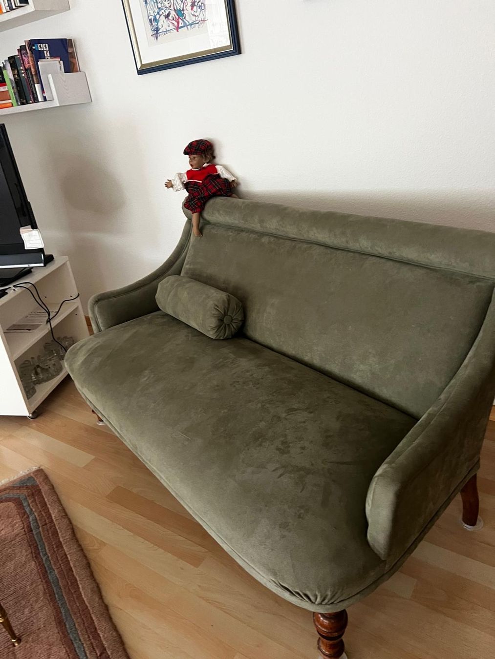 Divani: Sofa grün gebraucht – Usato da Bülach venduto da bestsales21 1