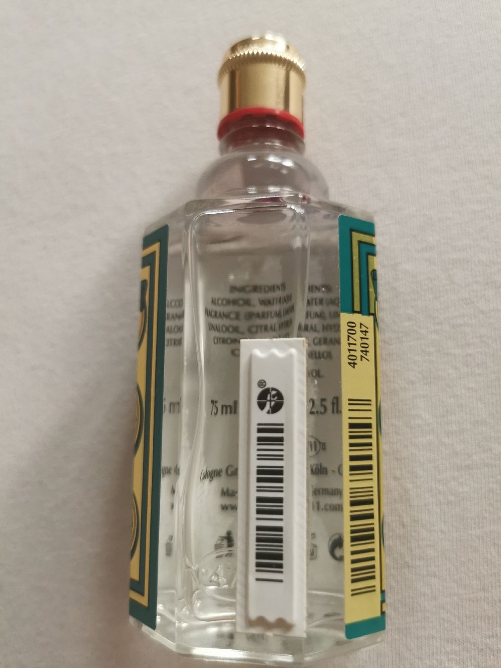 4711 Profumi & Eau de Toilette: N 4711 EdCologne Blau-Gold 75 ml.  – Nuovo e nell'imballaggio originale da Schlieren venduto da vlalif 1