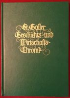 Buch - St.Galler Geschichts-und Wirtschafts-Chronik