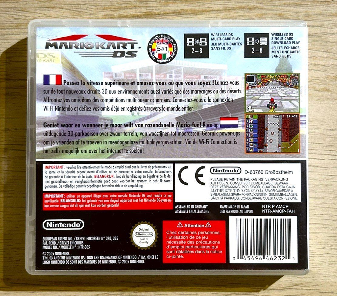 Nintendo Giochi: Mario Kart DS Nintendo DS CIB – Usato da St. Gallen venduto da Alpine.Arcade 1