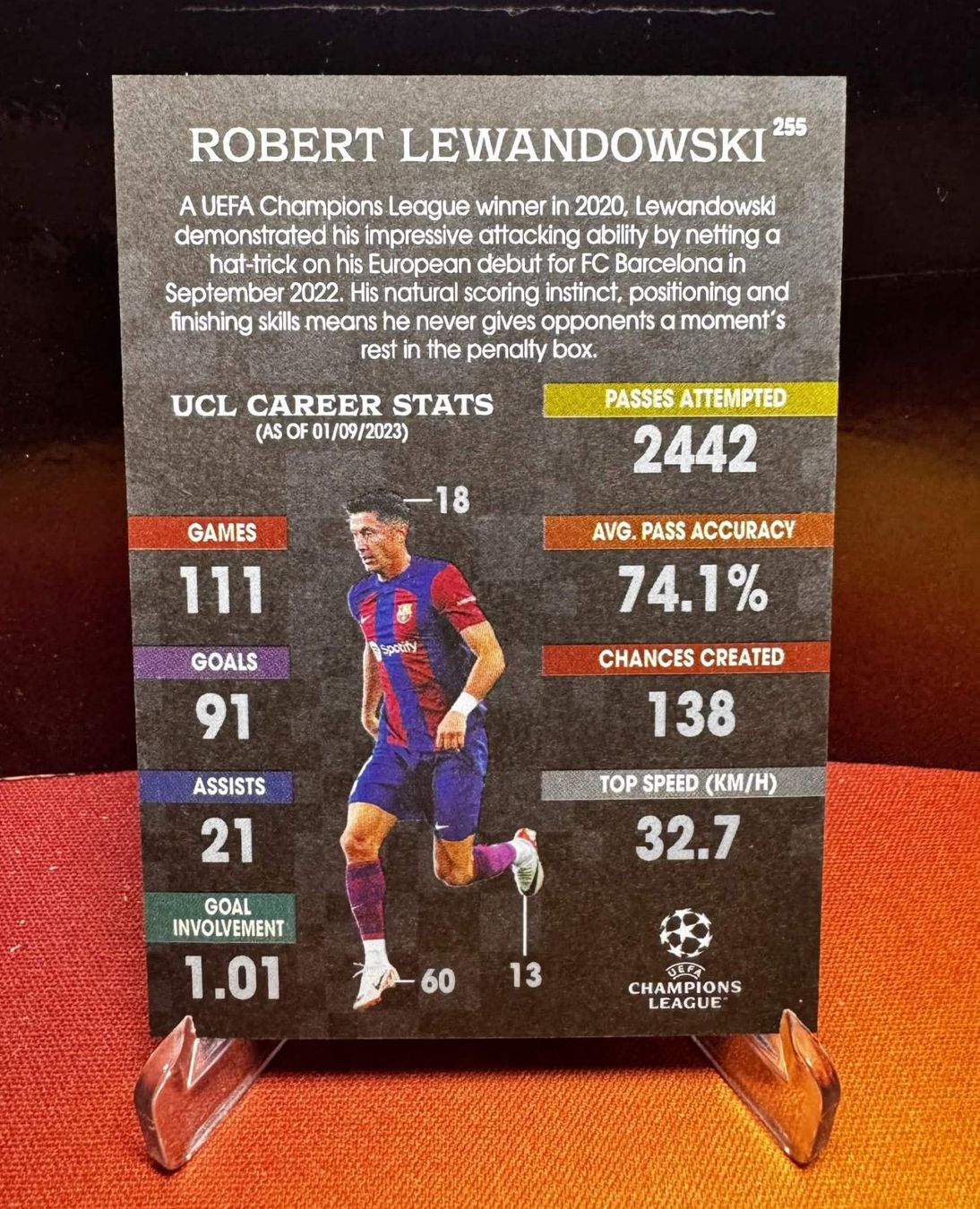 Topps Sammelbilder & Trading cards: Robert Lewandowski / Match Attax Extra 2024 / Black Edge Edt – Neu (gemäss Beschreibung) aus Berneck von GL-Tradingcards 1