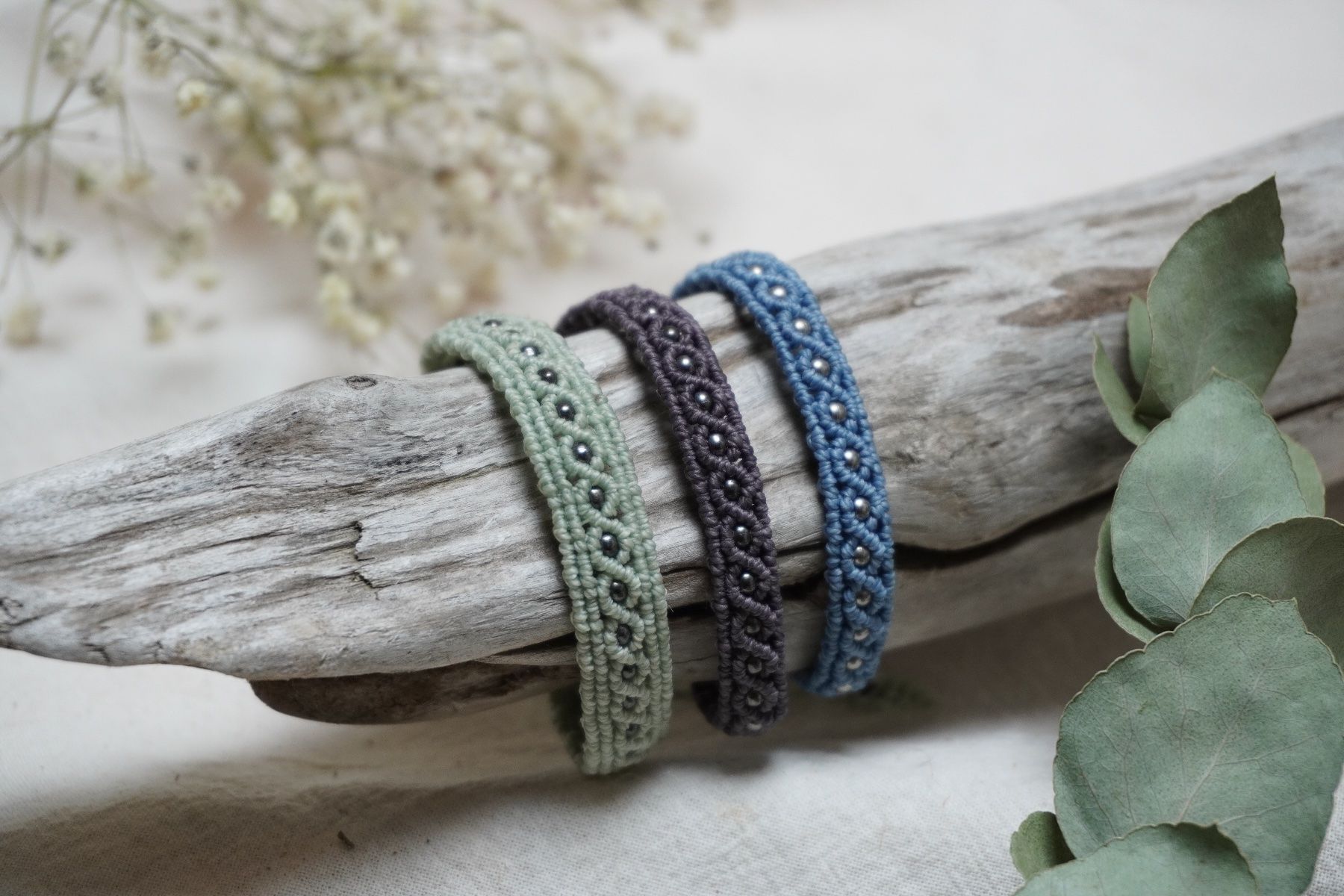Armbänder & -reifen: trame - Makramee Armband - Personalisierbar – Neu (gemäss Beschreibung) aus Heerbrugg von R.St27 1