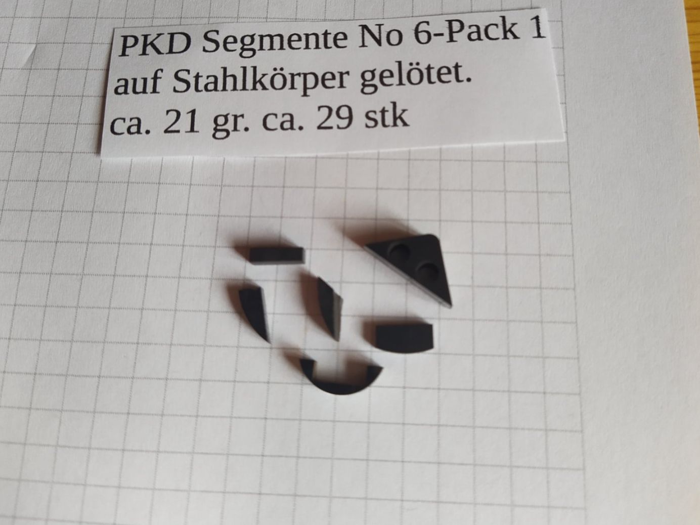 Tutti gli attrezzi: Werkstatt-Räumung-PKD Segmente – Nuovo (secondo la descrizione) da Biel/Bienne venduto da Itfurg01 1