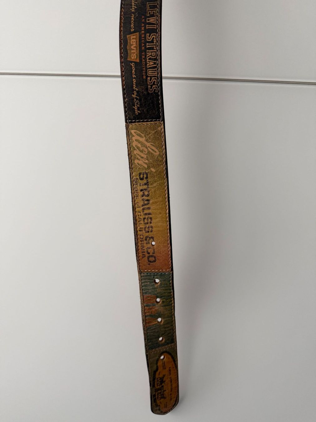 Levi's Ceintures: Gürtel Levi'S Patchwork braun  verstellbar – D'occasion à Niederteufen par biendlee 2