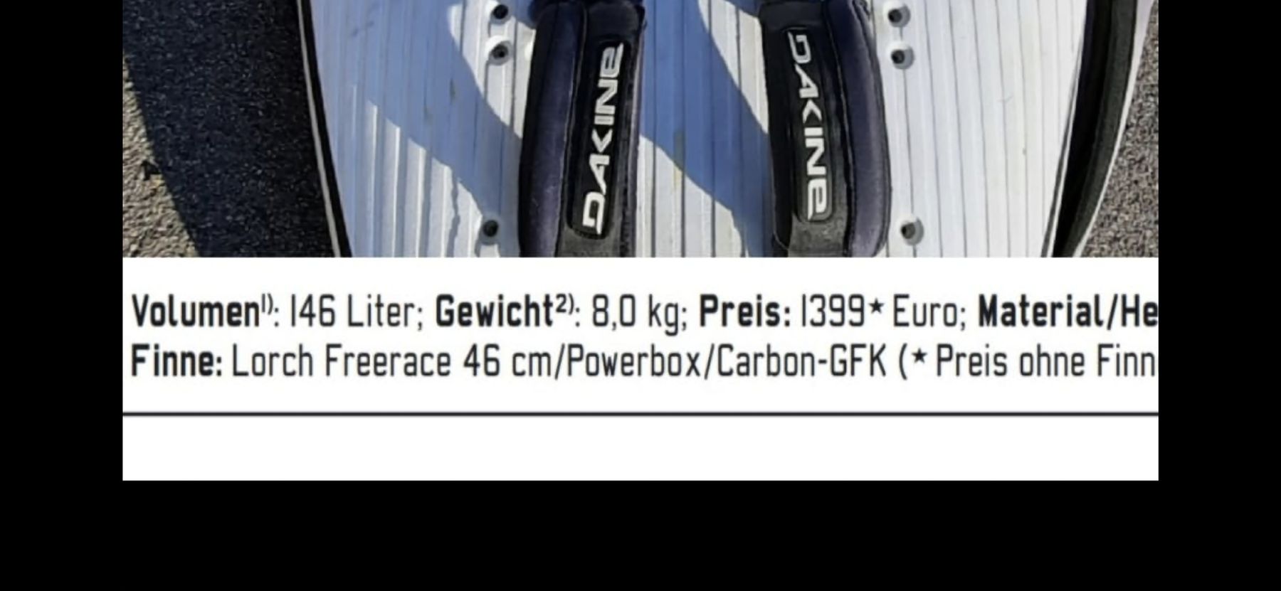 Tavole da surf e di nuoto: Lorch Windsurfboard 146 mit 8.1m2 – Usato da Fällanden venduto da Nmustang 3