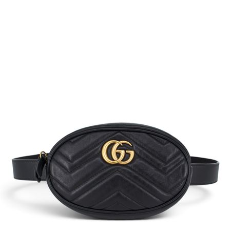 Gucci Marmont Gürteltasche schwarz