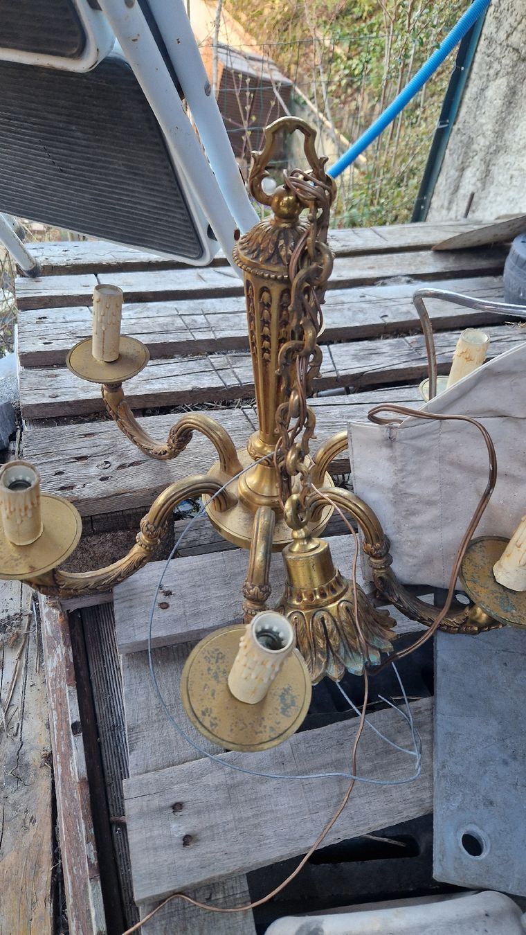 Lampadari & plafoniere: lustre ancien – Usato da Les Acacias venduto da str_6prq