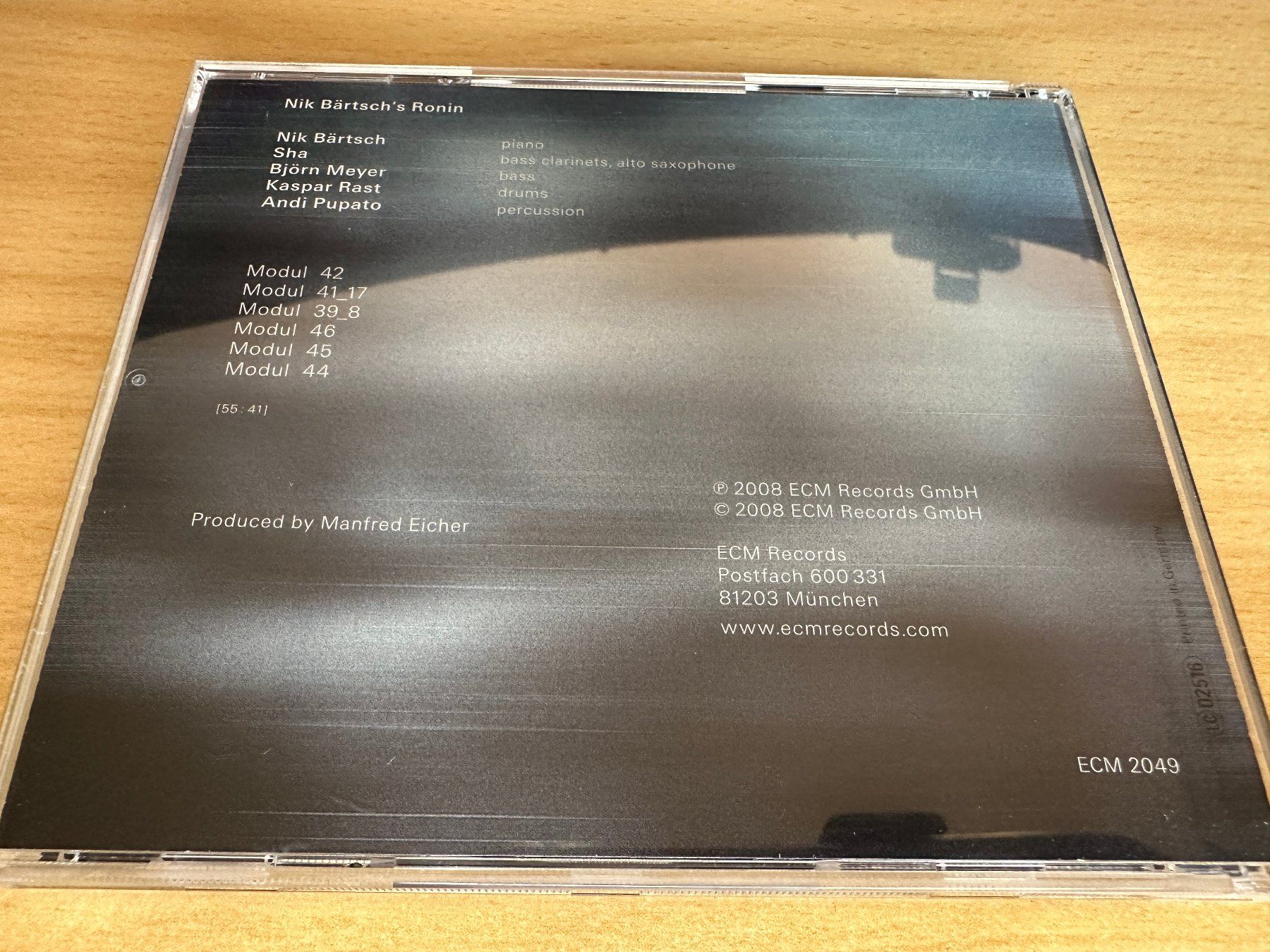 CD: Nik Bärtsch's Ronin – Holon – Usato da Rikon im Tösstal venduto da Alpenmutz 1