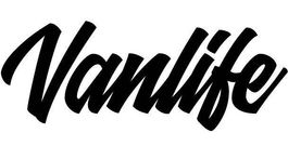 Vanlife Sticker 12cm x 4.5cm