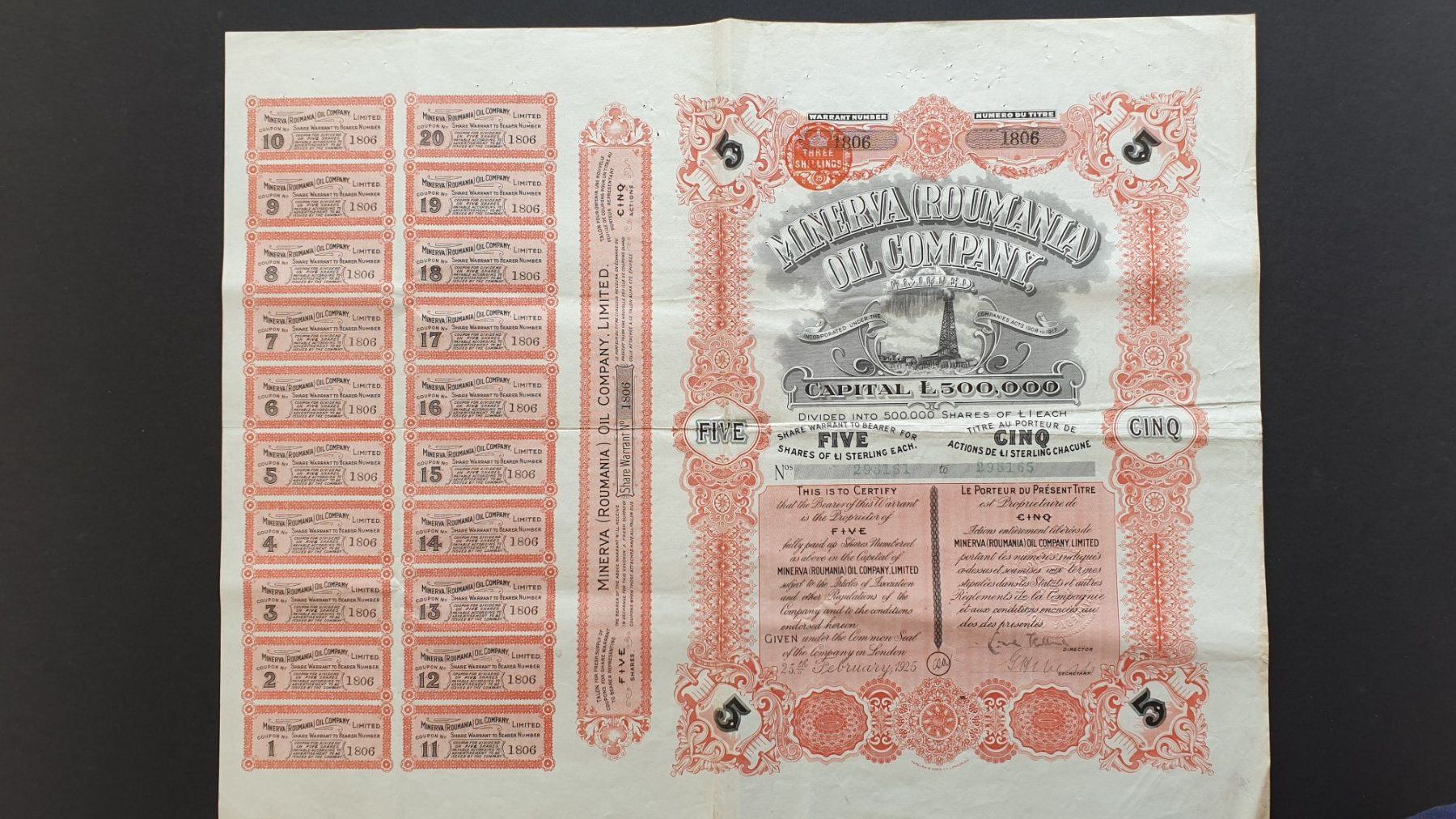 Documenti: Rumänien. – Usato da Goldach venduto da armando_r 1