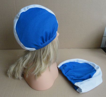 Badekappen 2Stk. 100% Polyester Made Italy