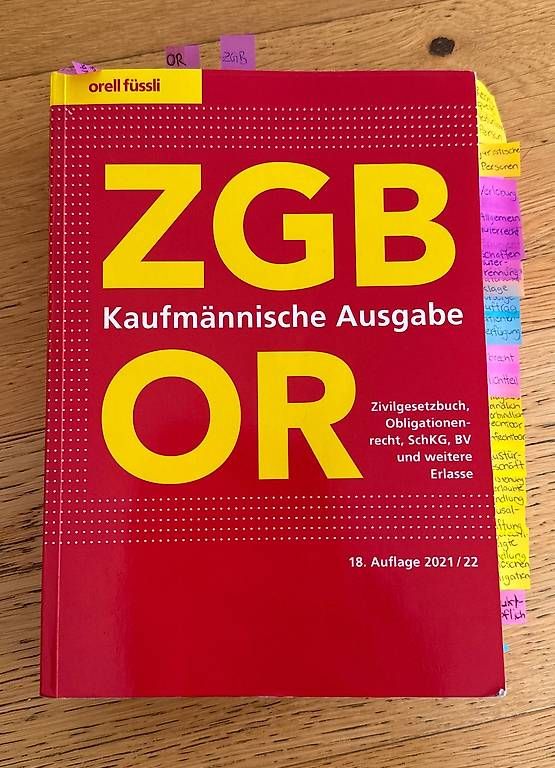 Livres: ZGB OR 18. Auflage – D'occasion à Zollikofen par mara_2002