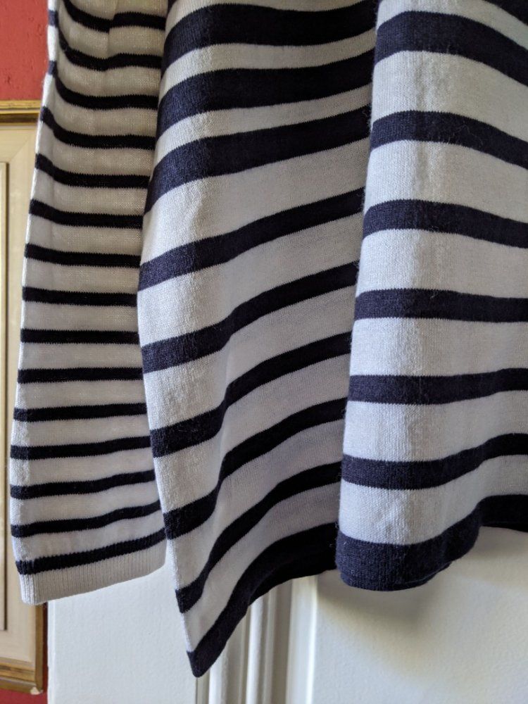 Massimo Dutti Maglioni & Felpe: MASSIMO DUTTI : Pull-marinière tout doux coton/soie S-M-L – Nuovo (secondo la descrizione) da Petit-Lancy venduto da lilycerise 4