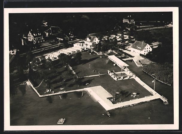 Ansichtskarten: Männedorf, Strandbad Sonnenfeld, Fliege – Gebraucht aus Berlin von bartko-reher