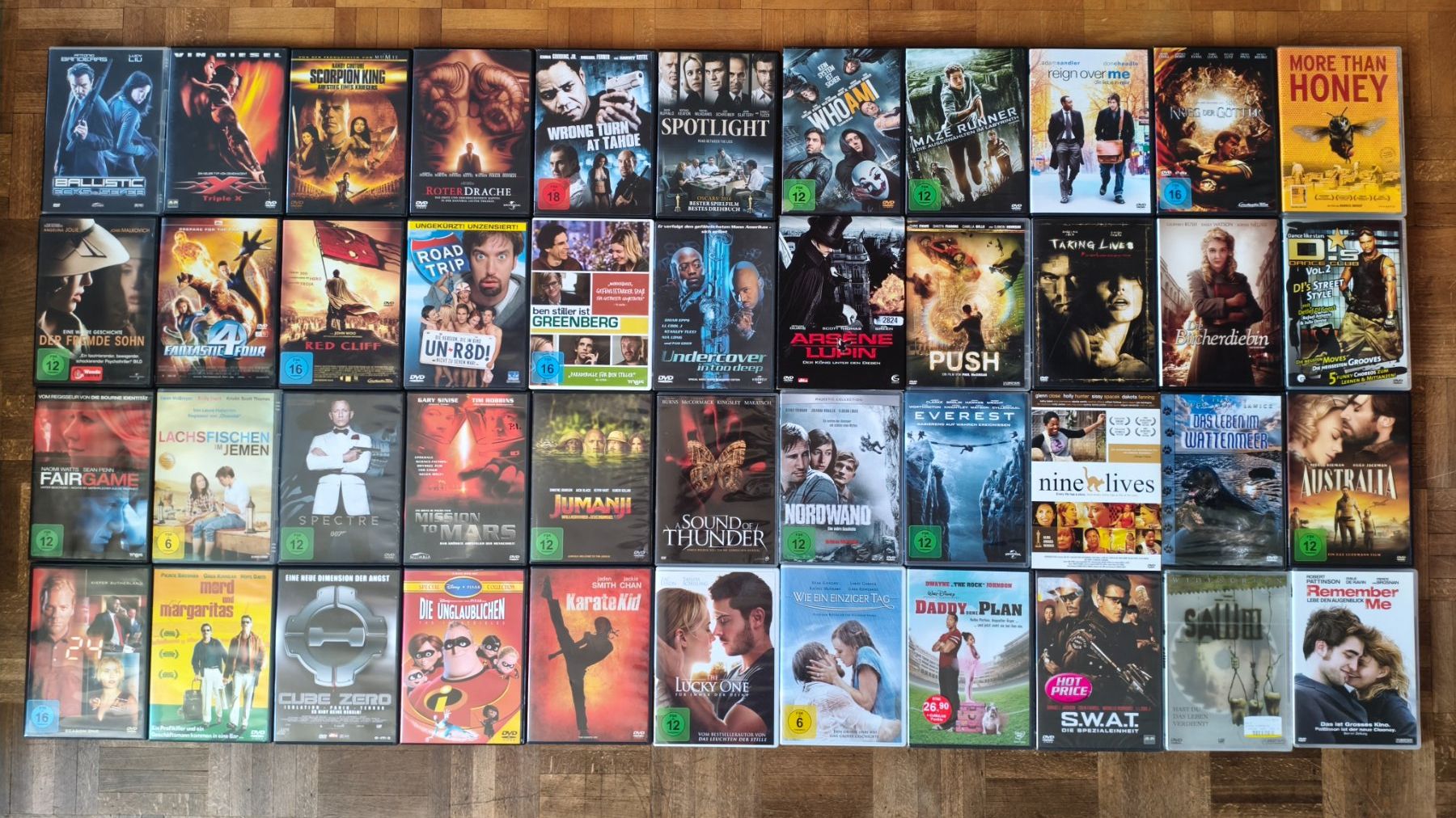 Tutti i DVDs: 44 verschiedene DVDs (Versand möglich) – Usato da Schaffhausen venduto da philscardstore