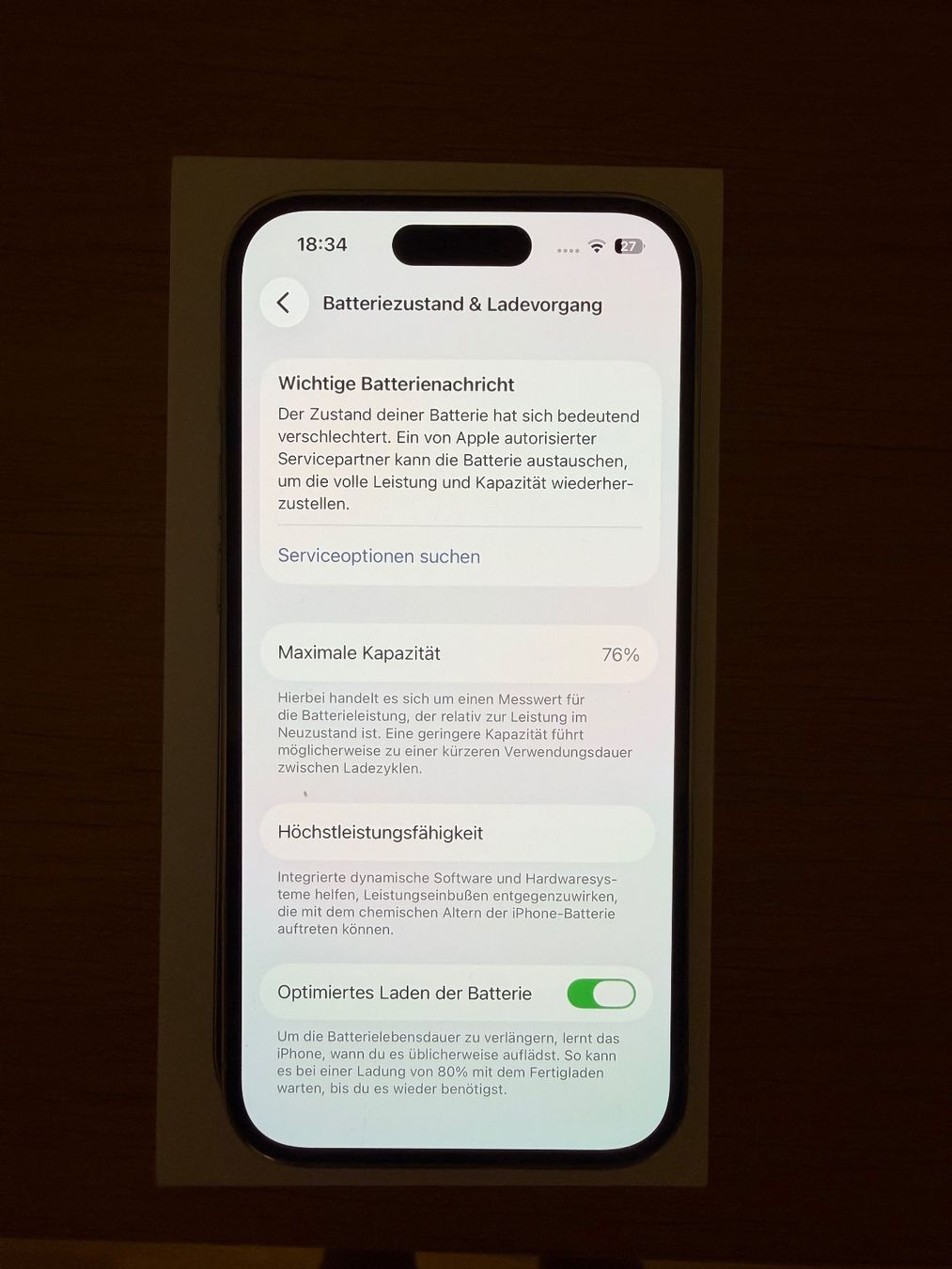 Apple Handys / Smartphones: iPhone 14 Pro 128 GB – Gebraucht aus Luzern von bosshard03 4