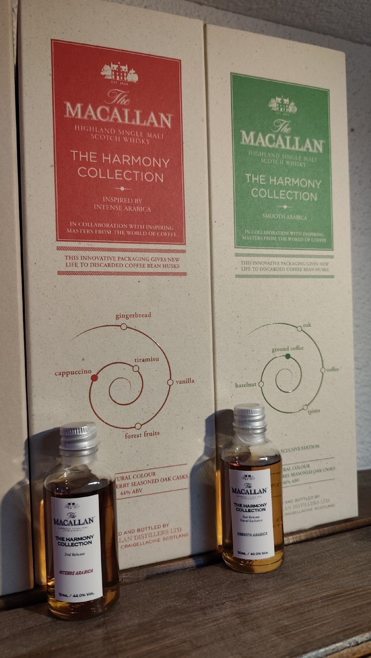 Macallan Spirituosen: Macallan Harmony - Sample Set komplett 10x 50ml Whisky – Neu (gemäss Beschreibung) aus Rothenthurm von Greenwin 2