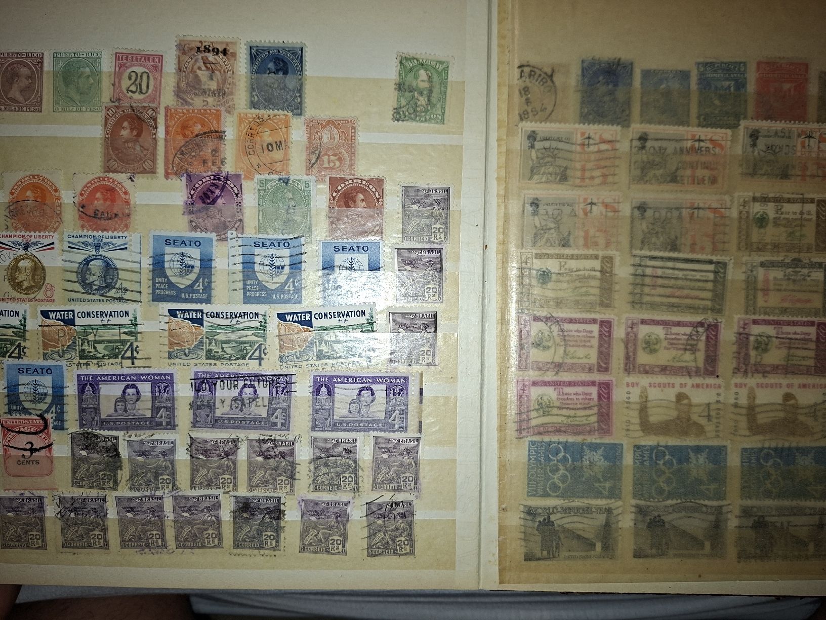 Alle Briefmarken: Briefmarken diverse Länder  – Gebraucht aus Balgach von SIMEON27 7