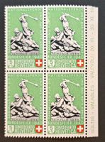 Abart / Plattenfehler Pro Patria 3.2.02 postfrisch
