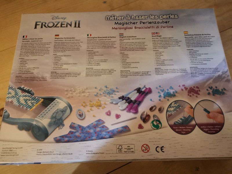 Disney Giocattoli: Frozen Eiskönigin Magischer Perlenzauber – Nuovo e nell'imballaggio originale da Fankhaus (Trub) venduto da sun_7677 1
