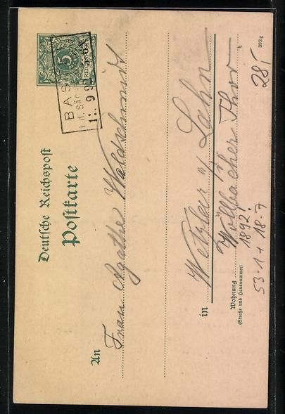 Cancelleria postale: Vorläufer-Lithographie Bastei /Sächs.  – Usato da Berlin venduto da bartko-reher 1