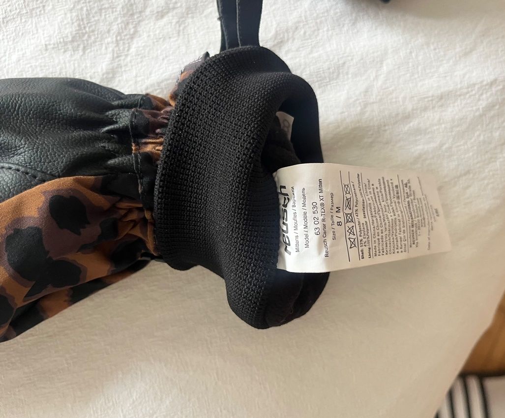 Reusch Guanti & manicotti: Reusch Leopard Print Ski Mittens - Size 8 - Winter Fun! – Nuovo (secondo la descrizione) da Bern venduto da lea_w5hk 2