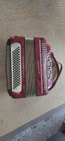 Akkordeon Hohner Accordina II rot inklusive Koffer