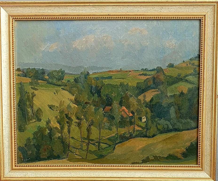 Dipinti: Huile Bernard Pidoux (1911-2012) – Usato da Erde venduto da zakleblanc