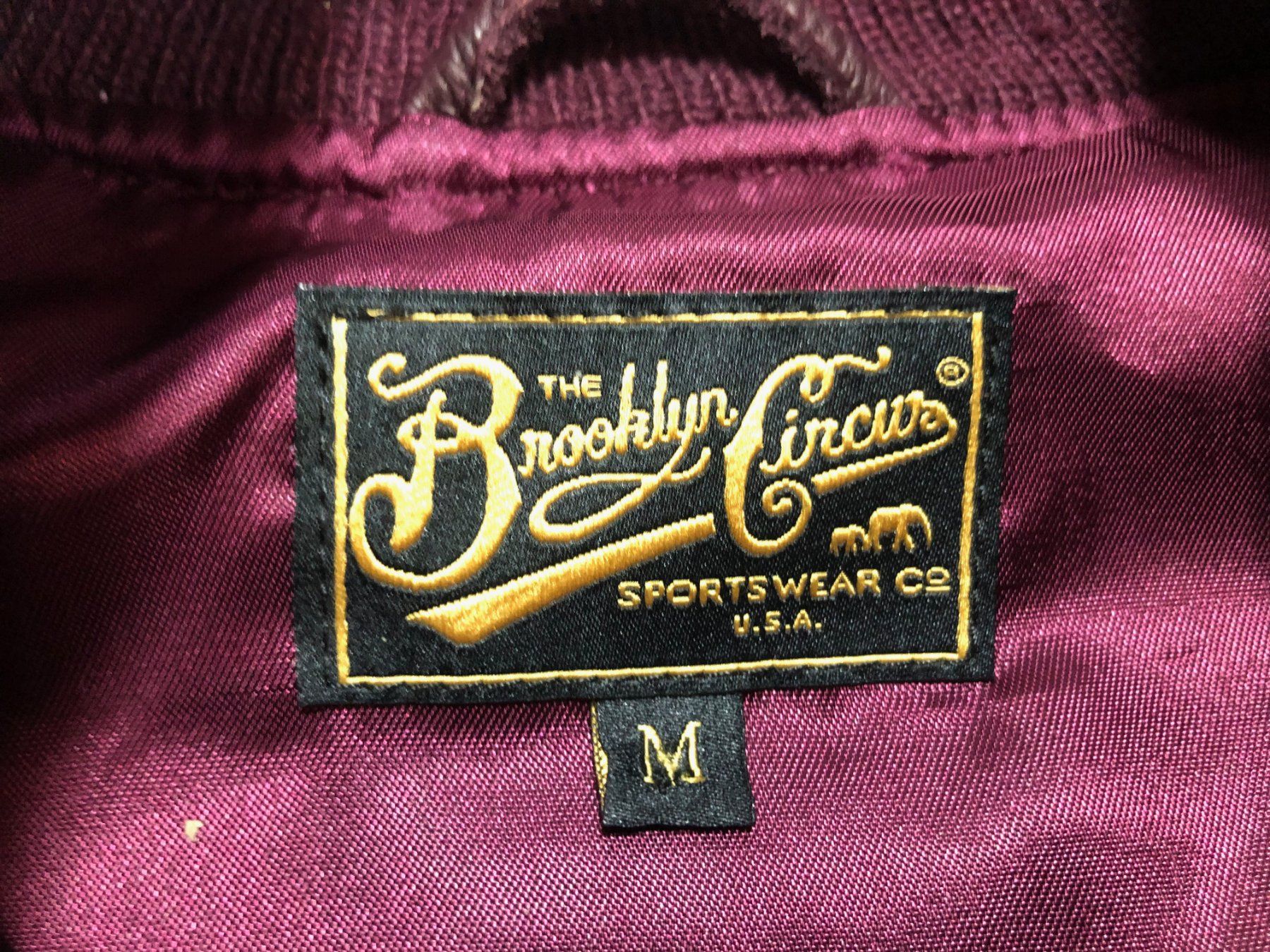 Giacche: Brooklyn Circus varsity leather jacket made USA Size M – Usato da Zürich venduto da le_souk 4