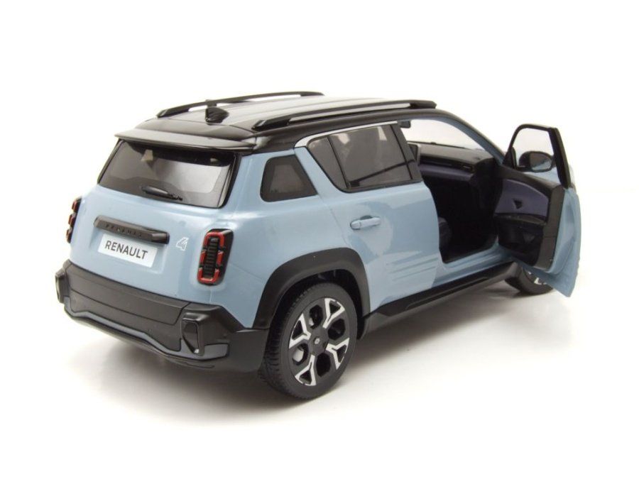 Renault Modellautos: Renault 4 E-Tech seit 2025 hellblau / schwarz 1:18 von NOREV – Neu und originalverpackt aus Gerlafingen von espero88 6