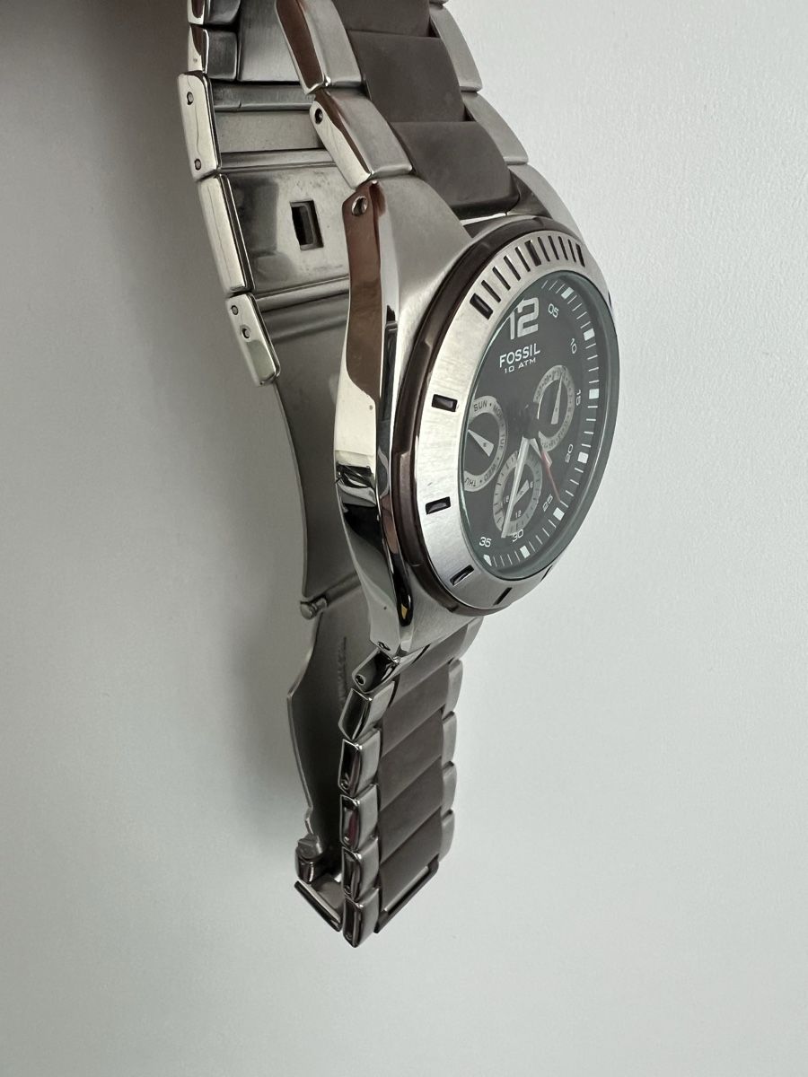 Fossil Orologi: FOSSIL Chronograph Edelstahl Herrenuhr – Usato da Obfelden venduto da Moscheli 5