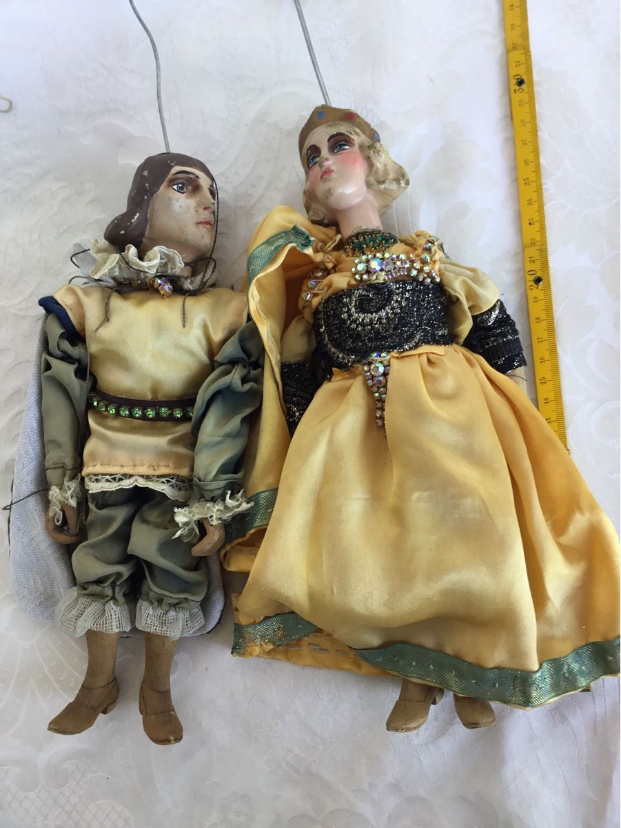 Giocattoli: Uralte Marionetten Puppen – Usato da St. Gallen venduto da chamilla
