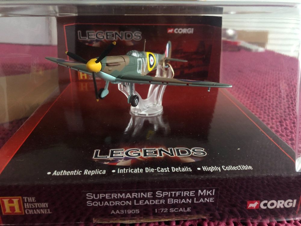 CORGI Legends, Supermarine Spitfire MKI, Diecast + DVD gift | Kaufen ...