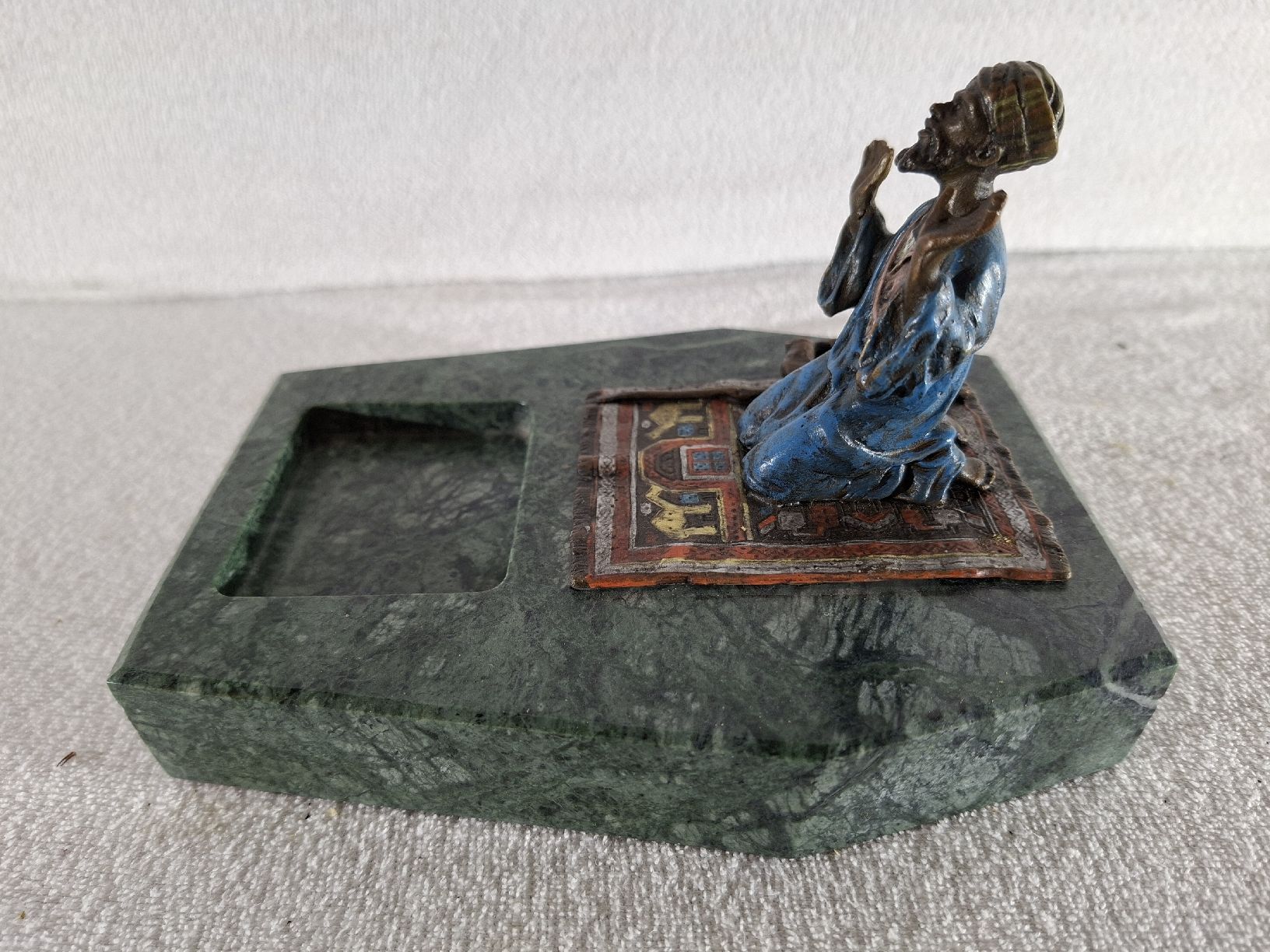 Skulpturen & Statuen: Wiener Bronze auf Marmorsockel – Gebraucht aus Grindelwald von carro5 3