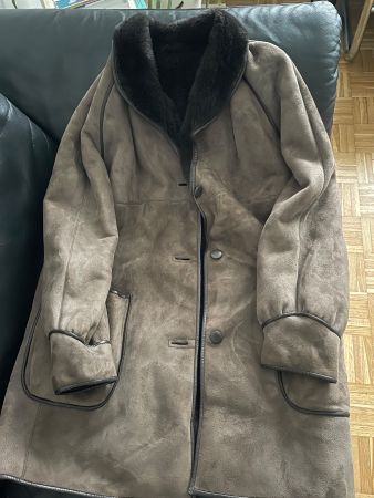 Winter Mantel Leder